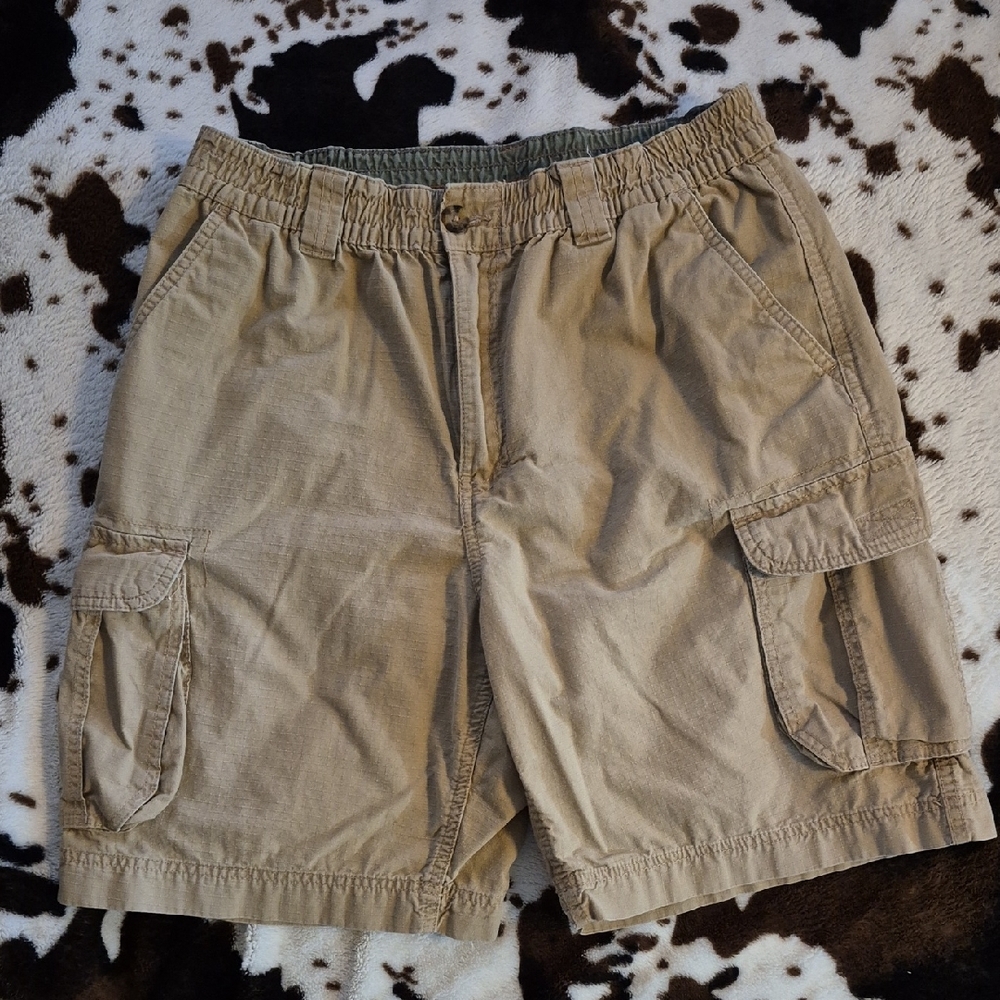 Outdoor Life Khaki Cargo Shorts